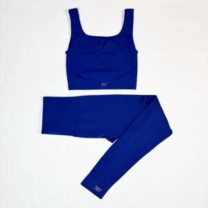 Set active cobalt blue matching set